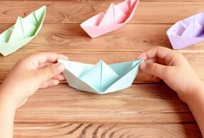 آموزش ساخت اوریگامی قایق فقط در 6 مرحله