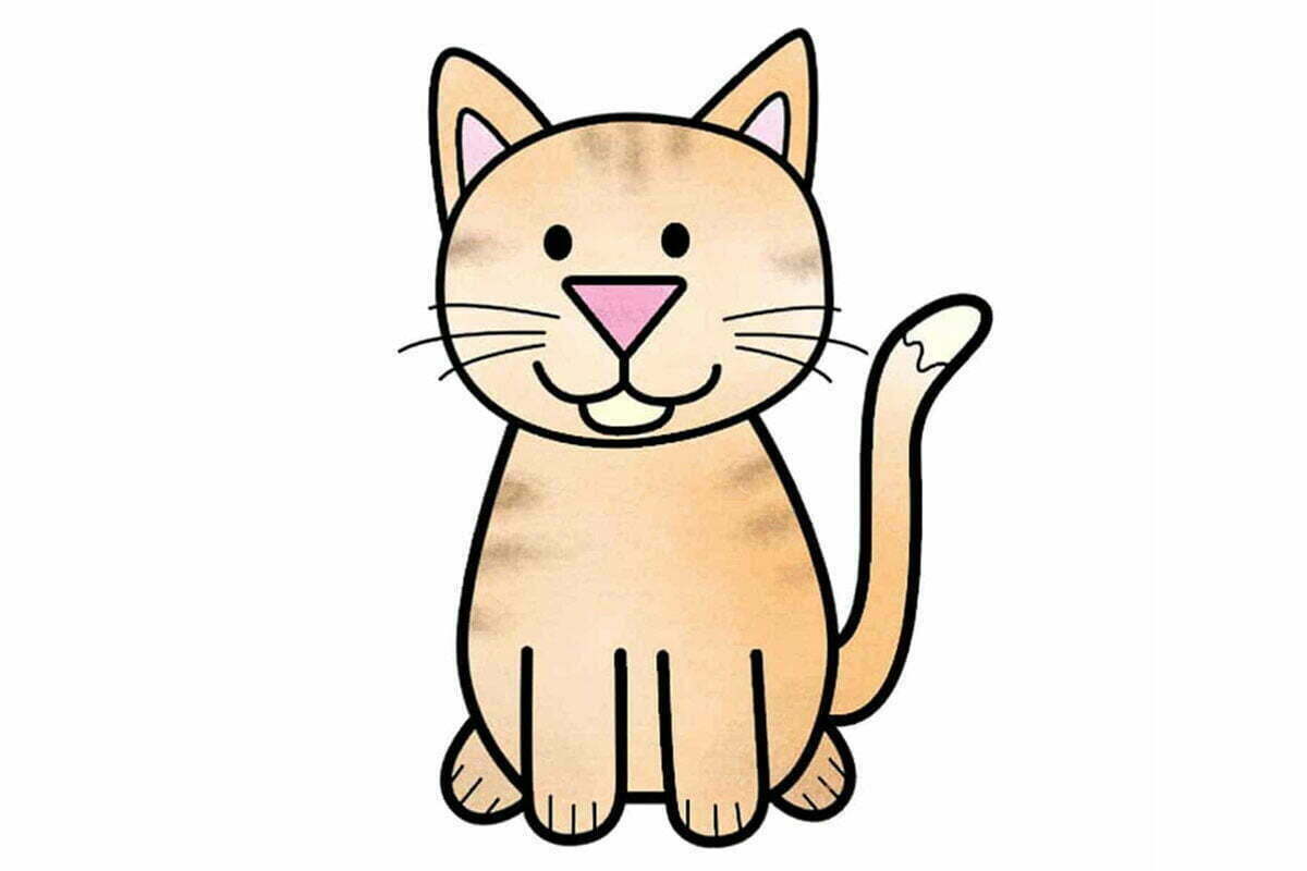 Cartoon cat 2