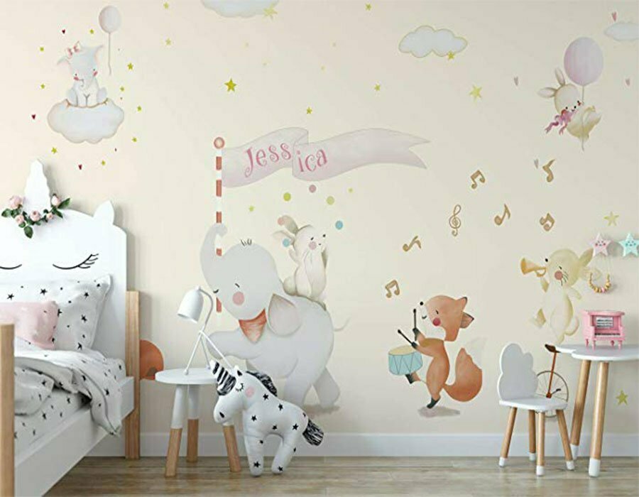 کاغذ دیواری برای اتاق خواب کودک