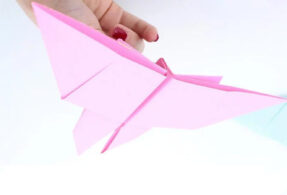 آموزش ویدئویی ساخت اوریگامی پروانه ساده برای کودکان
