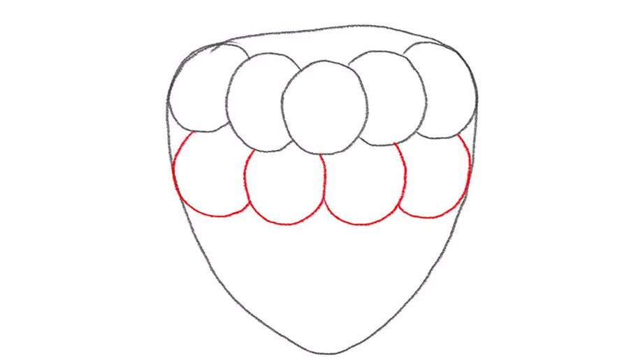 تکمیل طراحی نقاشی تمشک