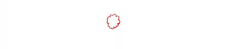 کشیدن طرح کلی نقاشی گل ساده